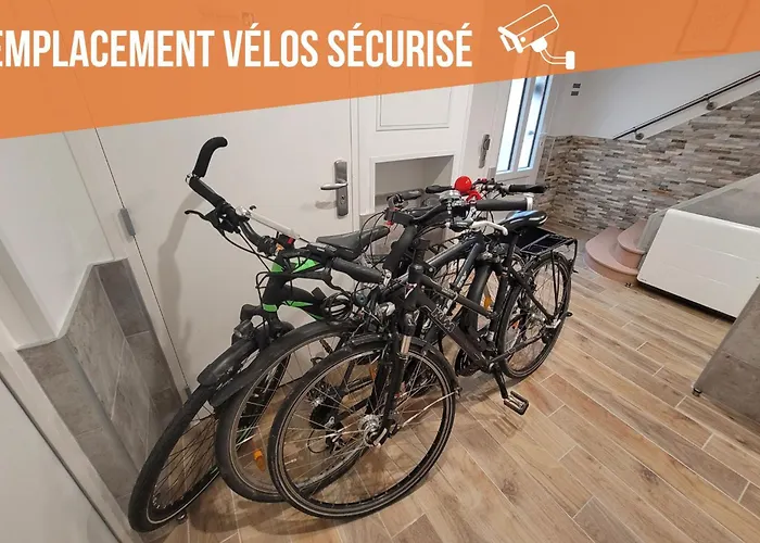 Promenade D\'Automne - Netflix & Wifi - Climatisation- Parking Gratuit - Check-In 24H24 - Emplacement Velos - Goodmarning